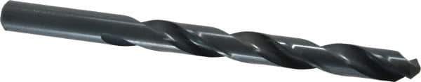 Chicago-Latrobe - Letter X 135° High Speed Steel Jobber Drill - Oxide Finish, Right Hand Cut, Spiral Flute, Straight Shank, 5-1/8" OAL, Split Point - Apex Tool & Supply