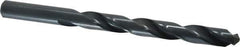 Chicago-Latrobe - Letter X 135° High Speed Steel Jobber Drill - Oxide Finish, Right Hand Cut, Spiral Flute, Straight Shank, 5-1/8" OAL, Split Point - Apex Tool & Supply