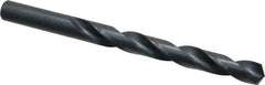 Chicago-Latrobe - Letter Z 135° High Speed Steel Jobber Drill - Oxide Finish, Right Hand Cut, Spiral Flute, Straight Shank, 5-1/4" OAL, Split Point - Apex Tool & Supply
