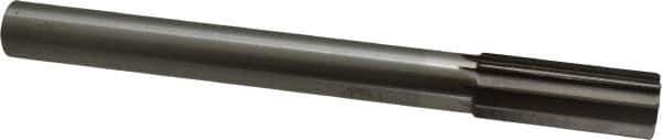 Interstate - 1-5/32" High Speed Steel Chucking Reamer - Straight Flute, Straight Shank, 2-7/8" Flute Length, 11" OAL - Apex Tool & Supply