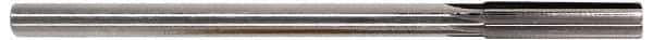 Alvord Polk - 1-1/8" Cobalt 10 Flute Chucking Reamer - Straight Flute, 7/8" Straight Shank, 2-7/8" Flute Length, 11" OAL - Apex Tool & Supply