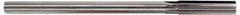 Alvord Polk - 1-1/8" Cobalt 10 Flute Chucking Reamer - Straight Flute, 7/8" Straight Shank, 2-7/8" Flute Length, 11" OAL - Apex Tool & Supply
