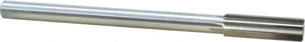 Interstate - 18mm High Speed Steel Chucking Reamer - Straight Flute, Straight Shank, 2-1/4" Flute Length, 9" OAL - Apex Tool & Supply