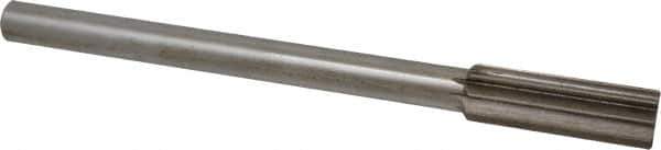 Interstate - 21mm High Speed Steel Chucking Reamer - Straight Flute, Straight Shank, 2-1/2" Flute Length, 9-1/2" OAL - Apex Tool & Supply