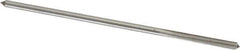 Interstate - 3.5mm High Speed Steel Chucking Reamer - Straight Flute, Straight Shank, 1" Flute Length, 4" OAL - Apex Tool & Supply