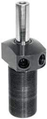De-Sta-Co - 1,100 Lb Clamping Force, Right Hand Swing, 0.89" Total Stroke, Single-Acting Hydraulic Swing Clamp - SAE #4 Port, 3.58" Body Length x 1.87" Body Width, 0.25 Cu In (Clamp), 5,000 Max psi - Apex Tool & Supply