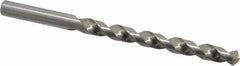 Chicago-Latrobe - 19/64" 118° High Speed Steel Jobber Drill - Bright Finish, Right Hand Cut, Spiral Flute, Straight Shank, 4-3/8" OAL, Standard Point - Apex Tool & Supply