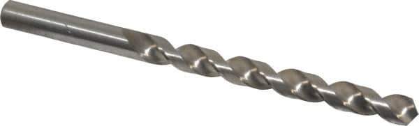 Chicago-Latrobe - 5/16" 118° High Speed Steel Jobber Drill - Bright Finish, Right Hand Cut, Spiral Flute, Straight Shank, 4-1/2" OAL, Standard Point - Apex Tool & Supply