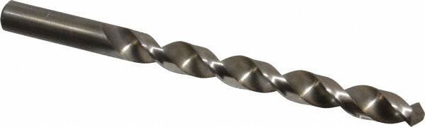 Chicago-Latrobe - 25/64" 118° High Speed Steel Jobber Drill - Bright Finish, Right Hand Cut, Spiral Flute, Straight Shank, 5-1/8" OAL, Standard Point - Apex Tool & Supply