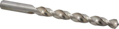 Chicago-Latrobe - 1/2" 118° High Speed Steel Jobber Drill - Bright Finish, Right Hand Cut, Spiral Flute, Straight Shank, 6" OAL, Standard Point - Apex Tool & Supply