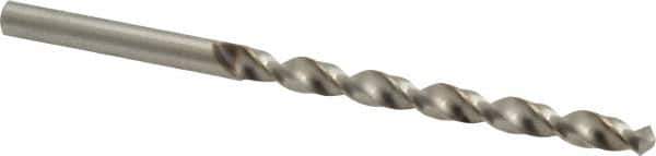 Chicago-Latrobe - #6 118° High Speed Steel Jobber Drill - Bright Finish, Right Hand Cut, Spiral Flute, Straight Shank, 3-3/4" OAL, Standard Point - Apex Tool & Supply