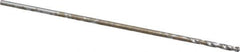 Chicago-Latrobe - #76 118° High Speed Steel Jobber Drill - Bright Finish, Right Hand Cut, Spiral Flute, Straight Shank, 7/8" OAL, Standard Point - Apex Tool & Supply
