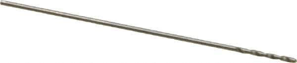 Chicago-Latrobe - #79 118° High Speed Steel Jobber Drill - Bright Finish, Right Hand Cut, Spiral Flute, Straight Shank, 3/4" OAL, Standard Point - Apex Tool & Supply