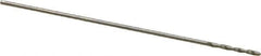 Chicago-Latrobe - #79 118° High Speed Steel Jobber Drill - Bright Finish, Right Hand Cut, Spiral Flute, Straight Shank, 3/4" OAL, Standard Point - Apex Tool & Supply