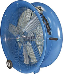 Patterson Fan - 30" Blade, 1/2 hp, 7,500 CFM, Industrial Circulation Fan - Floor Stand, 115 AC Volts, 6.2 Amps, 3 Speed - Apex Tool & Supply