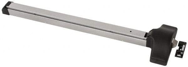 Yale - 30 to 36" Wide Door Range, Aluminum Painted Rim Exit Push Bar - Fits 30 to 36" Door, 2-1/2 Projection - Apex Tool & Supply