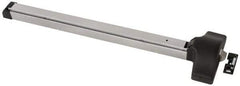 Yale - 30 to 36" Wide Door Range, Aluminum Painted Rim Exit Push Bar - Fits 30 to 36" Door, 2-1/2 Projection - Apex Tool & Supply