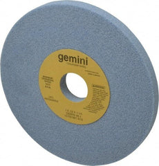 Norton - 7" Diam x 1-1/4" Hole x 1/2" Thick, J Hardness, 46 Grit Surface Grinding Wheel - Aluminum Oxide, Type 1, Coarse Grade, 3,600 Max RPM, No Recess - Apex Tool & Supply