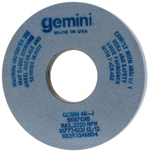 Norton - 14" Diam x 5" Hole x 1-1/2" Thick, J Hardness, 46 Grit Surface Grinding Wheel - Aluminum Oxide, Type 1, Coarse Grade, 2,320 Max RPM, No Recess - Apex Tool & Supply