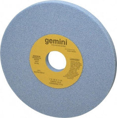 Norton - 7" Diam x 1-1/4" Hole x 1/2" Thick, K Hardness, 46 Grit Surface Grinding Wheel - Aluminum Oxide, Type 1, Coarse Grade, 3,600 Max RPM, No Recess - Apex Tool & Supply