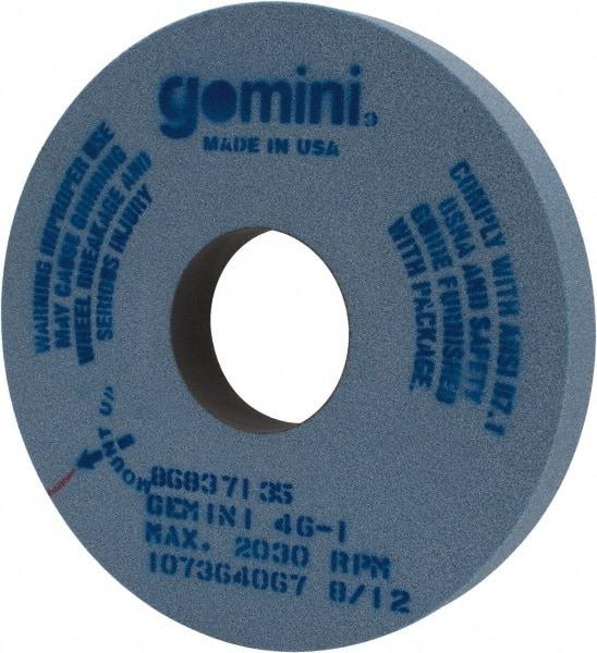 Norton - 16" Diam x 5" Hole x 2" Thick, I Hardness, 46 Grit Surface Grinding Wheel - Aluminum Oxide, Type 1, Coarse Grade, 2,030 Max RPM, No Recess - Apex Tool & Supply