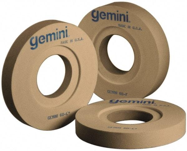 Norton - 14" Diam x 5" Hole x 2" Thick, K Hardness, 60 Grit Surface Grinding Wheel - Aluminum Oxide, Type 5, Medium Grade, 2,320 Max RPM, One-Side Recess - Apex Tool & Supply