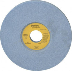 Norton - 7" Diam x 1-1/4" Hole x 3/4" Thick, K Hardness, 46 Grit Surface Grinding Wheel - Aluminum Oxide, Type 5, Coarse Grade, 3,600 Max RPM, One-Side Recess - Apex Tool & Supply