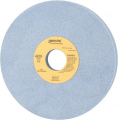 Norton - 7" Diam x 1-1/4" Hole x 1" Thick, J Hardness, 60 Grit Surface Grinding Wheel - Aluminum Oxide, Type 5, Medium Grade, 3,600 Max RPM, One-Side Recess - Apex Tool & Supply