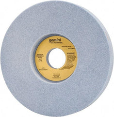 Norton - 7" Diam x 1-1/4" Hole x 1" Thick, K Hardness, 60 Grit Surface Grinding Wheel - Aluminum Oxide, Type 5, Medium Grade, 3,600 Max RPM, One-Side Recess - Apex Tool & Supply
