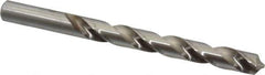 Chicago-Latrobe - 1/2" 118° High Speed Steel Jobber Drill - Bright Finish, Right Hand Cut, Spiral Flute, Straight Shank, 6" OAL, Standard Point - Apex Tool & Supply