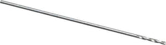 Chicago-Latrobe - #79 118° High Speed Steel Jobber Drill - Bright Finish, Right Hand Cut, Spiral Flute, Straight Shank, 3/4" OAL, Standard Point - Apex Tool & Supply