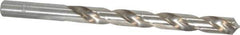 Chicago-Latrobe - Letter T 118° High Speed Steel Jobber Drill - Bright Finish, Right Hand Cut, Spiral Flute, Straight Shank, 4-7/8" OAL, Standard Point - Apex Tool & Supply