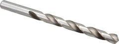 Chicago-Latrobe - Letter W 118° High Speed Steel Jobber Drill - Bright Finish, Right Hand Cut, Spiral Flute, Straight Shank, 5-1/8" OAL, Standard Point - Apex Tool & Supply