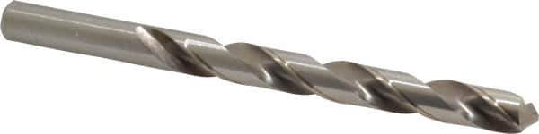 Chicago-Latrobe - Letter X 118° High Speed Steel Jobber Drill - Bright Finish, Right Hand Cut, Spiral Flute, Straight Shank, 5-1/8" OAL, Standard Point - Apex Tool & Supply