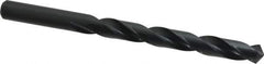 Chicago-Latrobe - 33/64" 118° High Speed Steel Jobber Drill - Oxide Finish, Right Hand Cut, Spiral Flute, Straight Shank, 6-5/8" OAL, Standard Point - Apex Tool & Supply
