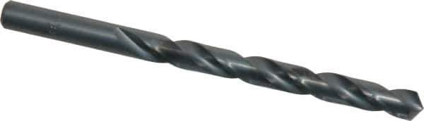 Chicago-Latrobe - Letter Q 118° High Speed Steel Jobber Drill - Oxide Finish, Right Hand Cut, Spiral Flute, Straight Shank, 4-3/4" OAL, Standard Point - Apex Tool & Supply