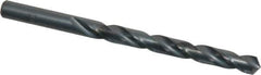 Chicago-Latrobe - Letter Q 118° High Speed Steel Jobber Drill - Oxide Finish, Right Hand Cut, Spiral Flute, Straight Shank, 4-3/4" OAL, Standard Point - Apex Tool & Supply