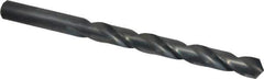 Chicago-Latrobe - Letter V 118° High Speed Steel Jobber Drill - Oxide Finish, Right Hand Cut, Spiral Flute, Straight Shank, 5" OAL, Standard Point - Apex Tool & Supply