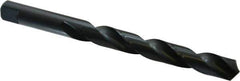 Chicago-Latrobe - 37/64" 118° High Speed Steel Jobber Drill - Oxide Finish, Right Hand Cut, Spiral Flute, Tanged Shank, 6-5/8" OAL, Standard Point - Apex Tool & Supply