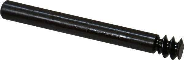 Made in USA - 1/4" Max Diam, Abrasive Disc Mandrel - 2" Long - Apex Tool & Supply