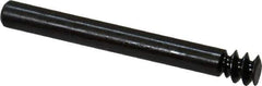 Made in USA - 1/4" Max Diam, Abrasive Disc Mandrel - 2" Long - Apex Tool & Supply