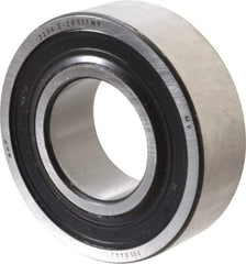 SKF - 30mm Bore Diam, 62mm OD, Double Seal Self Aligning Radial Ball Bearing - 20mm Wide, 2 Rows, Round Bore, 1,510 Lb Static Capacity, 5,350 Lb Dynamic Capacity - Apex Tool & Supply