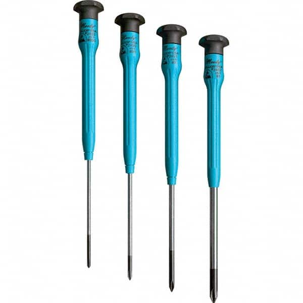 Moody Tools - Precision & Specialty Screwdrivers Type: JIS Overall Length Range: 3" - 6.9" - Apex Tool & Supply