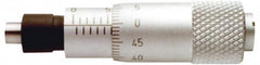 SPI - 1/2 Inch, 0.51 Inch Thimble, 0.2 Inch Spindle Diameter x Mechanical Micrometer Head - Apex Tool & Supply