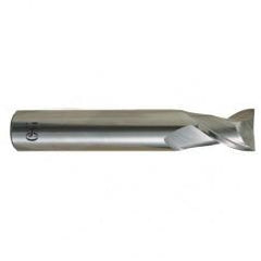 5.5mm x 6mm x 13mm x 50mm 2Fl  Square Carbide End Mill - Bright - Apex Tool & Supply