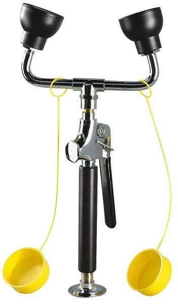 Bradley - Plumbed Drench Hoses Mount: Deck Style: Dual Spray Head - Apex Tool & Supply