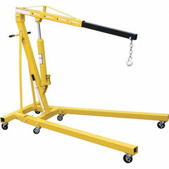 Vestil - 4,000 Lb Load Capacity, Steel Shop Crane - 5' 3/64" Span - Apex Tool & Supply