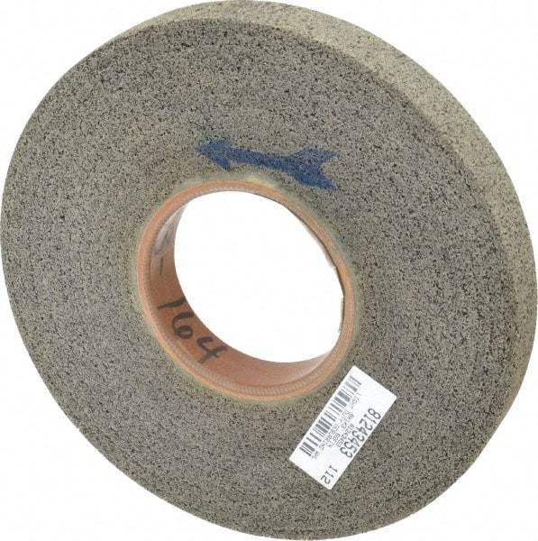 Brite Star - 8" Diam, 1" Face Width, 3" Center Hole, Fine Grade, Silicon Carbide Deburring Wheel - Convolute, Soft Density 6 Grade, 3,400 RPM - Apex Tool & Supply