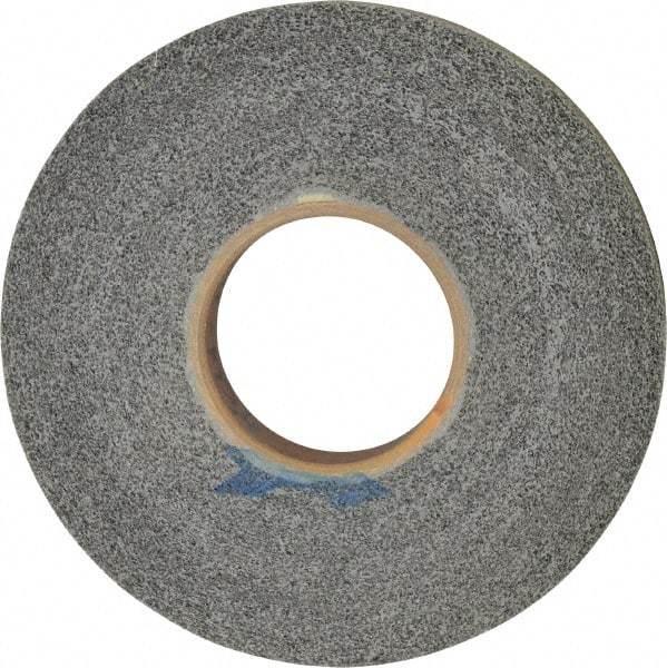 Brite Star - 8" Diam, 1" Face Width, 3" Center Hole, Fine Grade, Silicon Carbide Deburring Wheel - Convolute, Soft Density 7 Grade, 3,400 RPM - Apex Tool & Supply