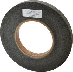 Brite Star - 10" Diam, 1" Face Width, 5" Center Hole, Fine Grade, Silicon Carbide Deburring Wheel - Convolute, Hard Density 8 Grade, 3,600 RPM - Apex Tool & Supply